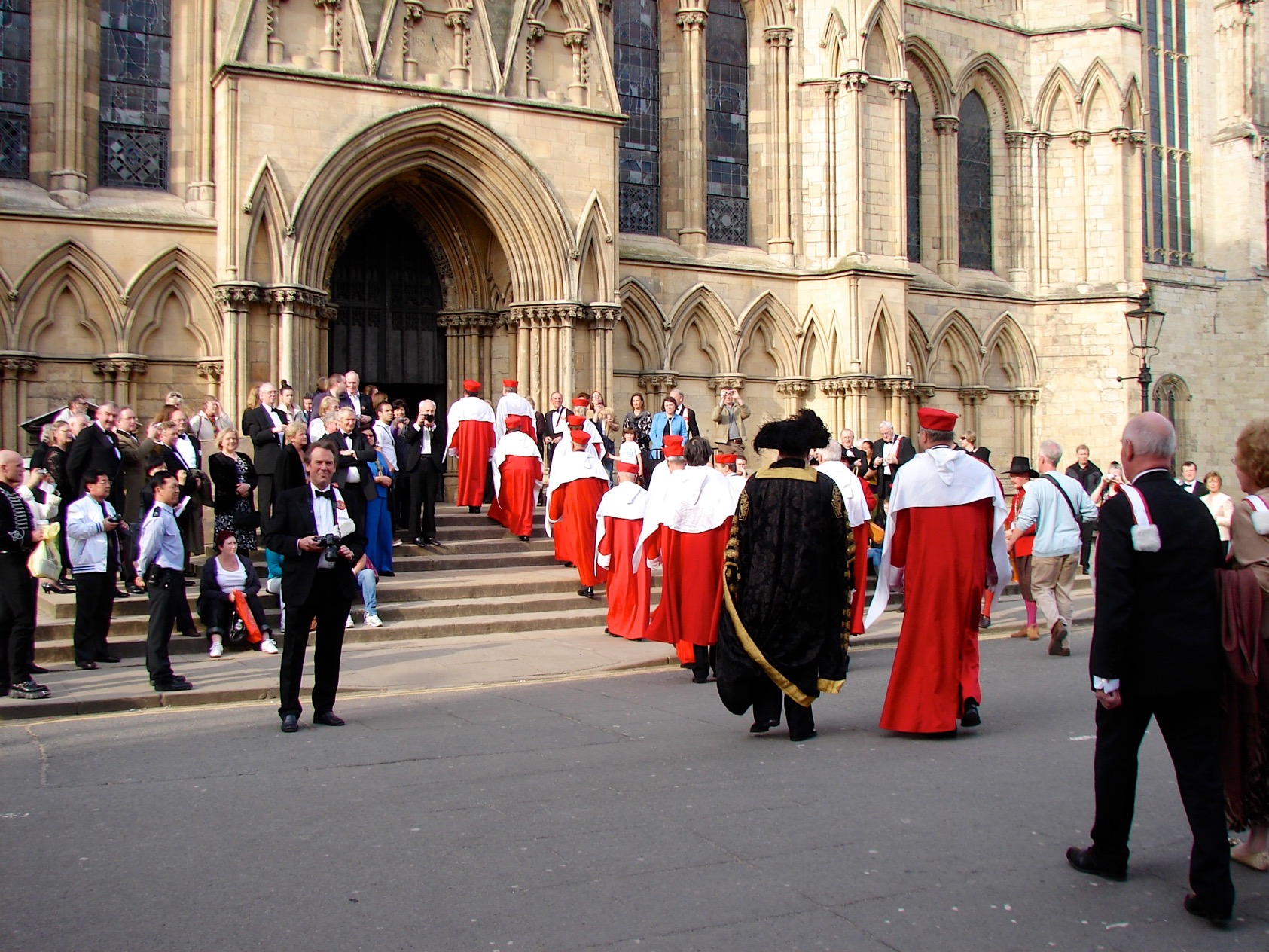  to Evensong at York Minster